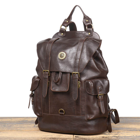 leder rucksack herren laptop
