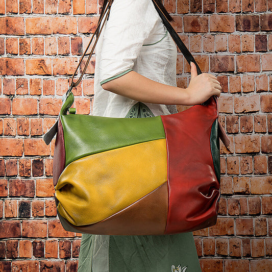 schultertasche damen groß leder