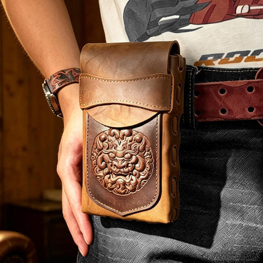 gürteltasche herren leder braun