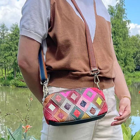 schultertasche damen bunt