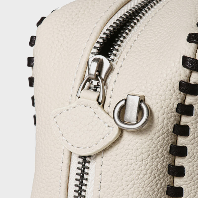 kleine Handtasche Damen Leder modern zum Umhängen Umhängetasche in 3 Farben