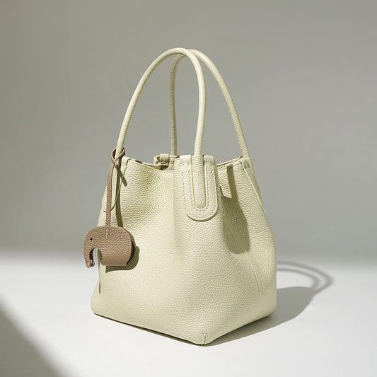 beuteltasche damen leder