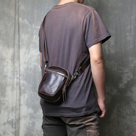 umhängetasche gürteltasche leder
