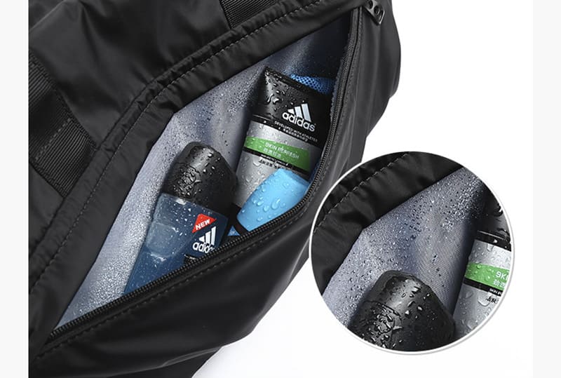 Umhängetasche Herren für Reise Reisetasche Sporttasche leicht aus Oxford mit Schuhfach Nassfach