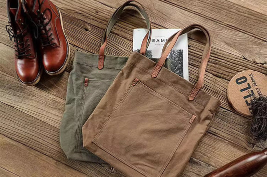 Der Trend der Canvas-Taschen: vom Funktionalismus zum Modeismus.