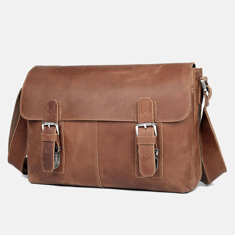 aktentasche herren leder braun