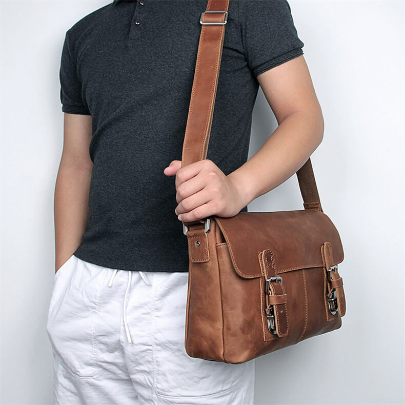 bussinesstasche herren leder braun