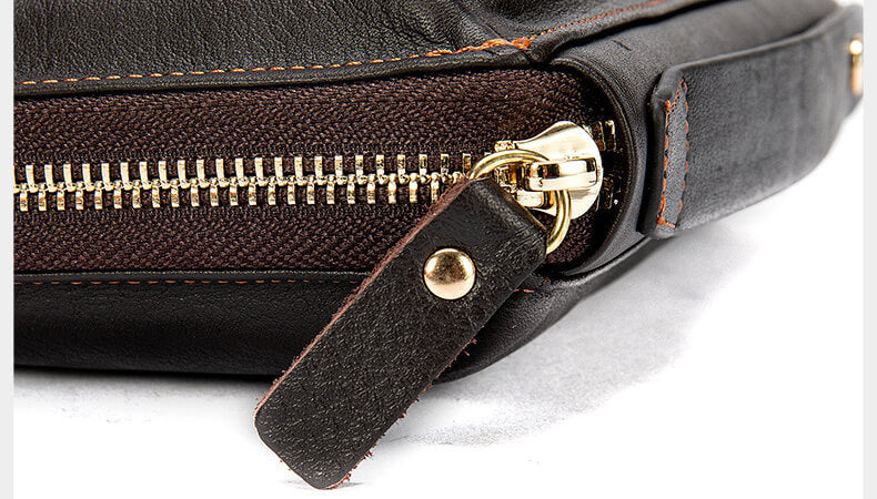 Business Clutch Herren Leder Unterarmtasche Handgelenktasche Handtasche in 3 Farben