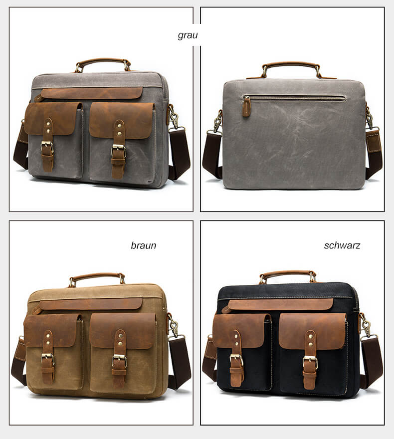 aktentasche mit laptopfach herren