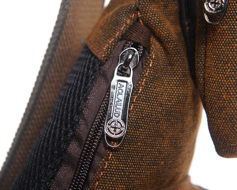 Canvas Brusttasche Herren günstig Brustbeutel Umhängetasche für Freizeit