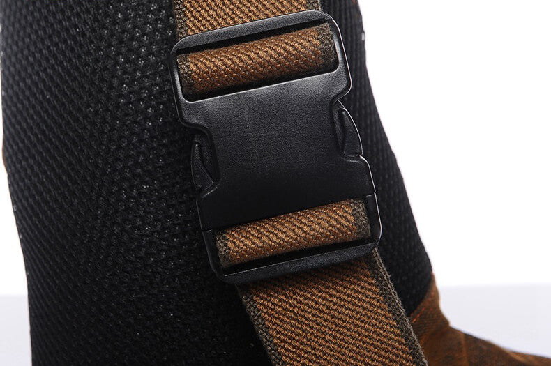 Canvas Brusttasche Herren günstig Brustbeutel Umhängetasche für Freizeit
