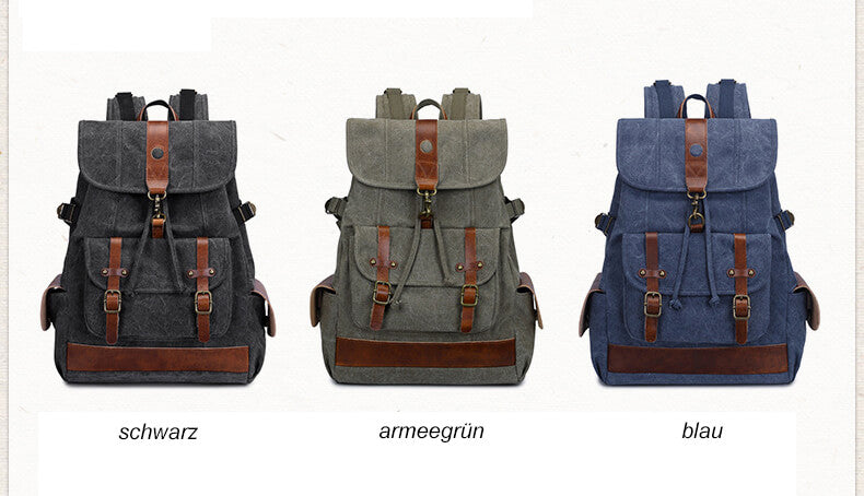rucksack herren canvas