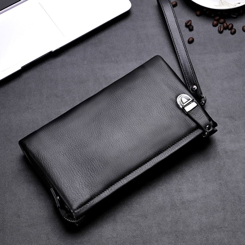 clutch herren schwarz