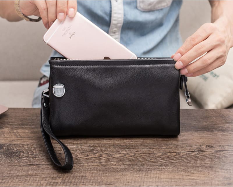 clutch mit kartenfächern