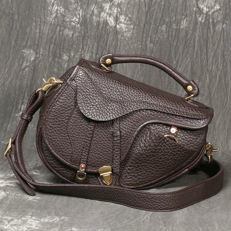 satteltasche damen braun