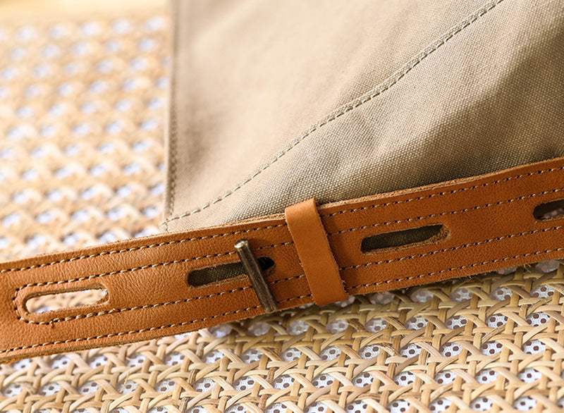 Vintage Schultertasche Damen Canvas Tote Tasche Segeltuch