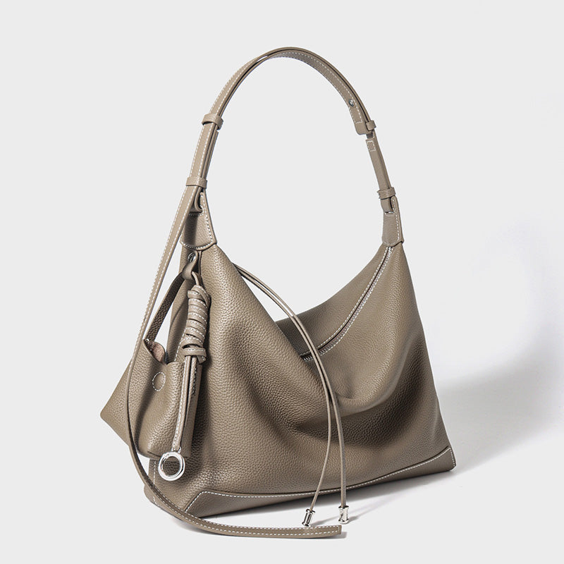 schultertasche damen leder