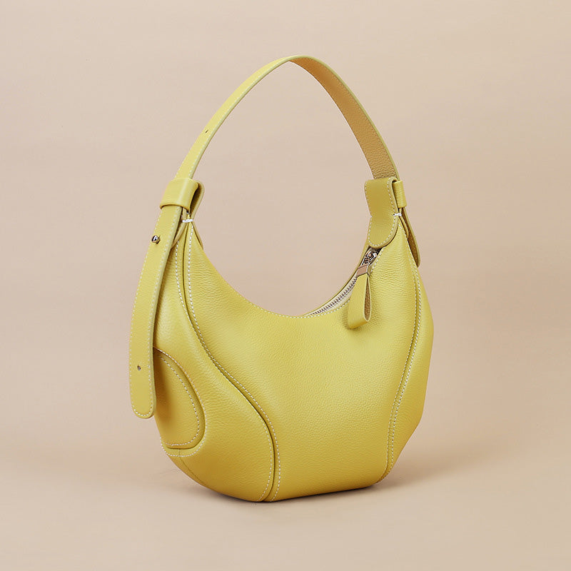 schultertasche damen gelb