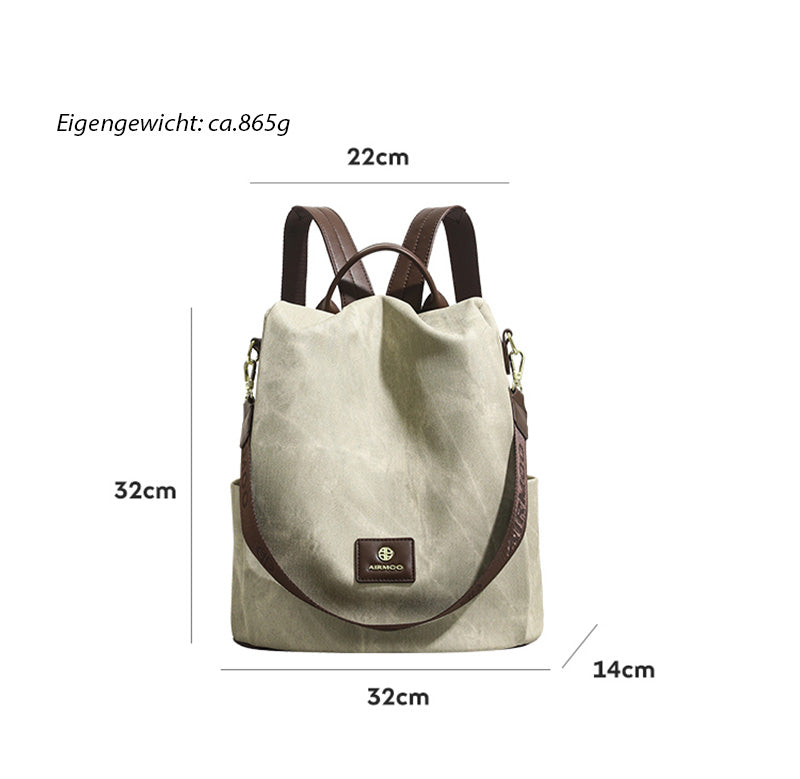 damen rucksack mit schulterriemen