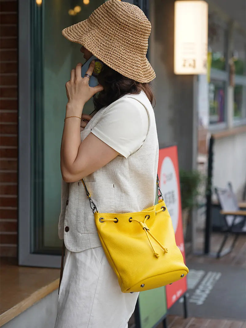 bucket bag schultertasche