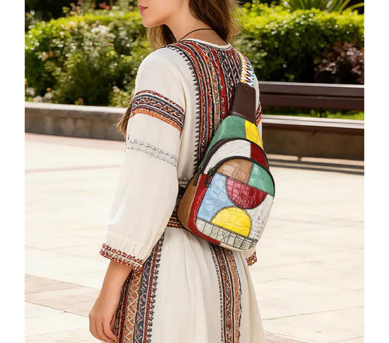 crossbody bauchtasche breiter gurt leder