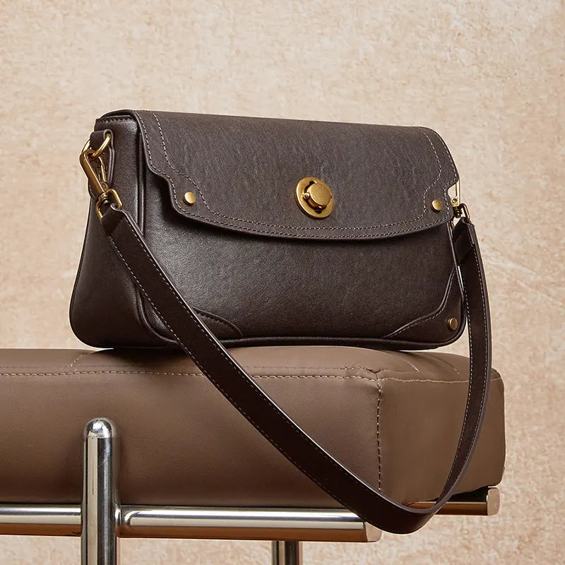 schultertasche damen leder
