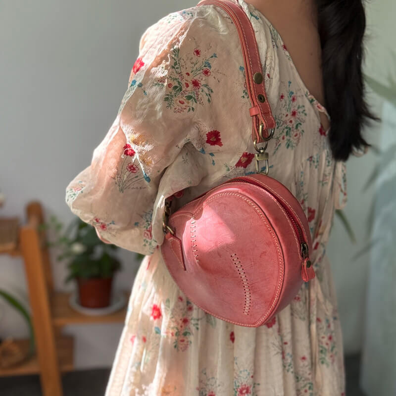 schultertasche damen rot