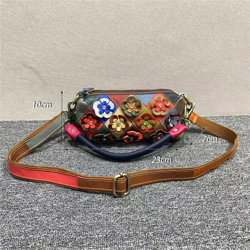 handtasche damen leder bunt