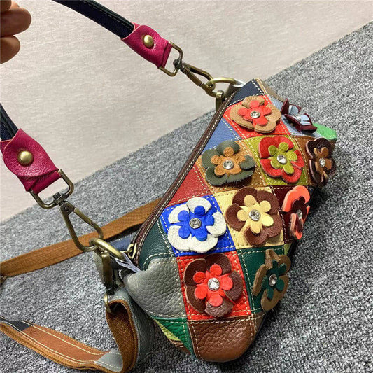 damen handtasche patchwork