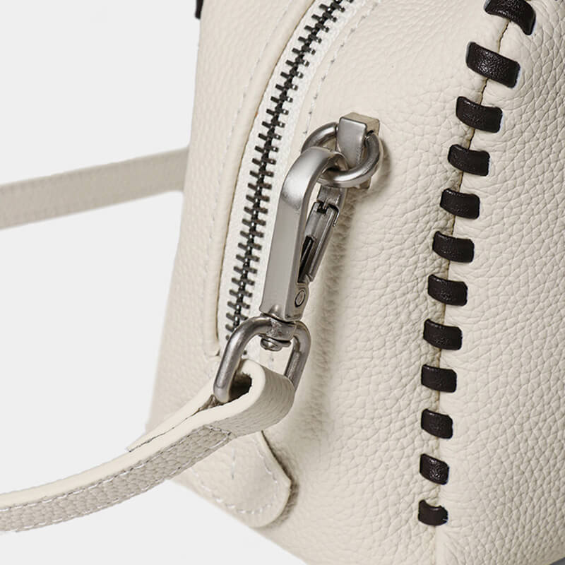 kleine Handtasche Damen Leder modern zum Umhängen Umhängetasche in 3 Farben