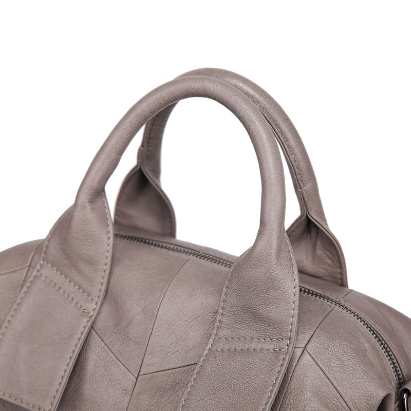 Damen Handtasche Leder Umhängetasche Frauen modern 4 Farben für Alltag