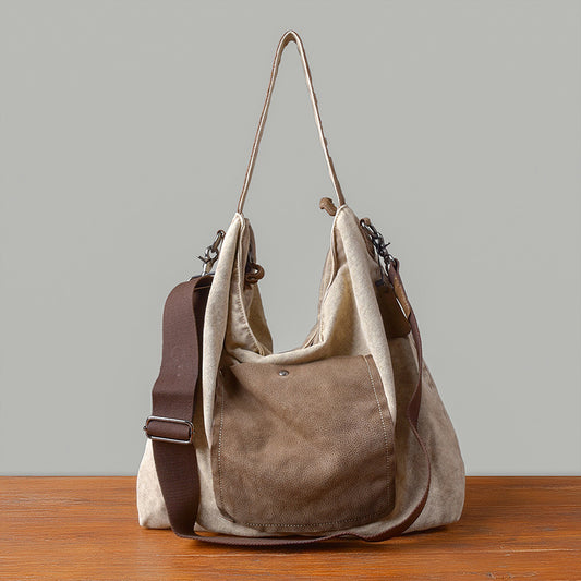 schultertasche damen mit breitem gurt