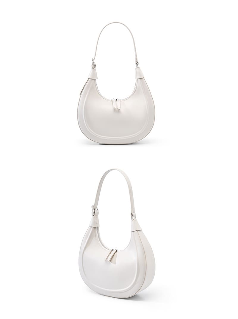 Damen Schultertasche Leder Unterarmtasche Umhängetasche modern elegant