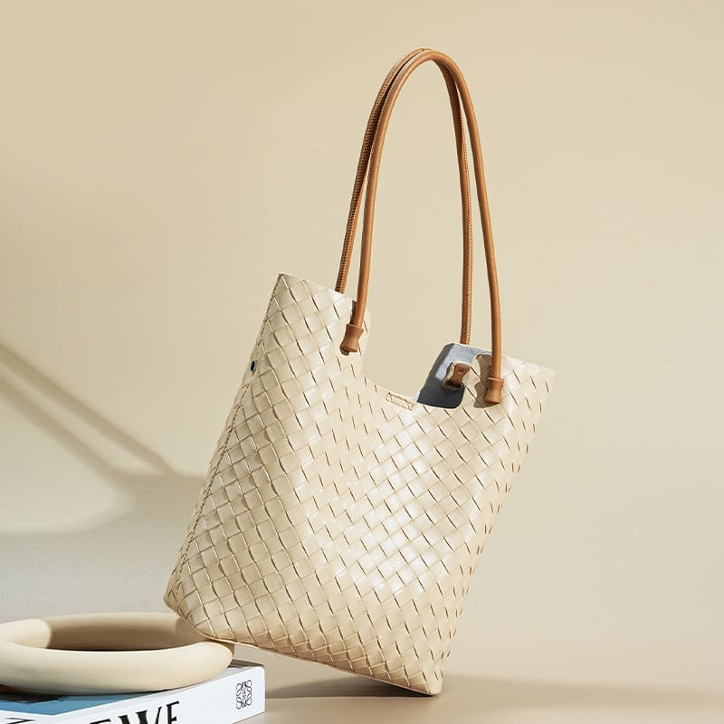 schultertasche damen geflochten