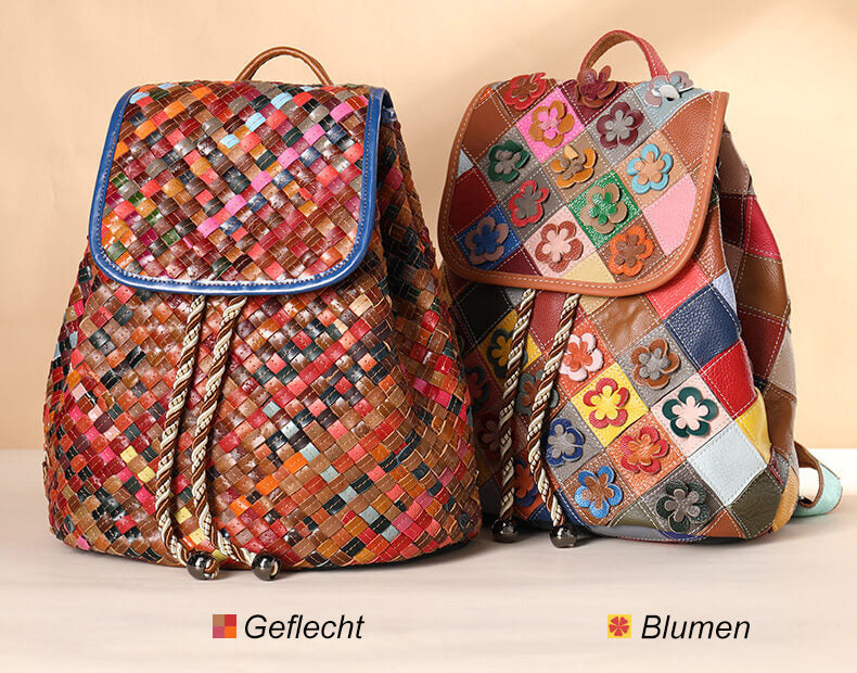 rucksack blumen damen