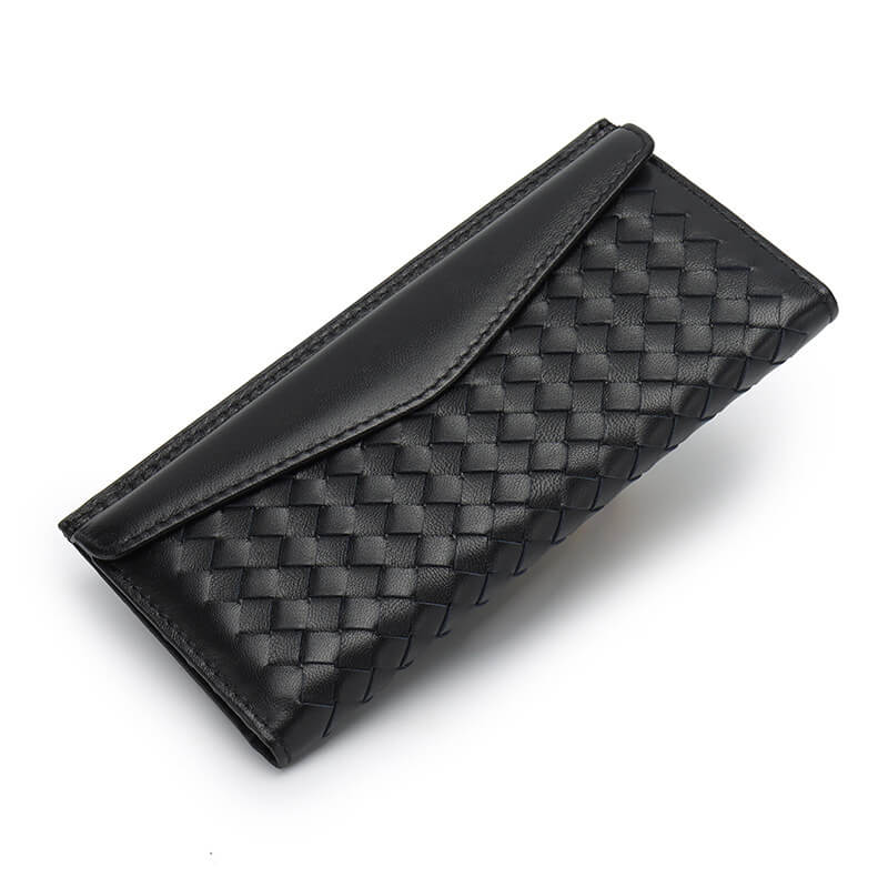 geldbörse damen leder schwarz