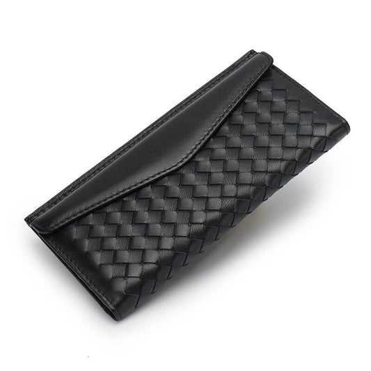 geldbörse damen leder schwarz