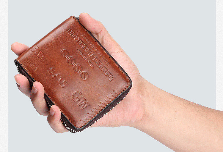 geldbörse herren leder braun