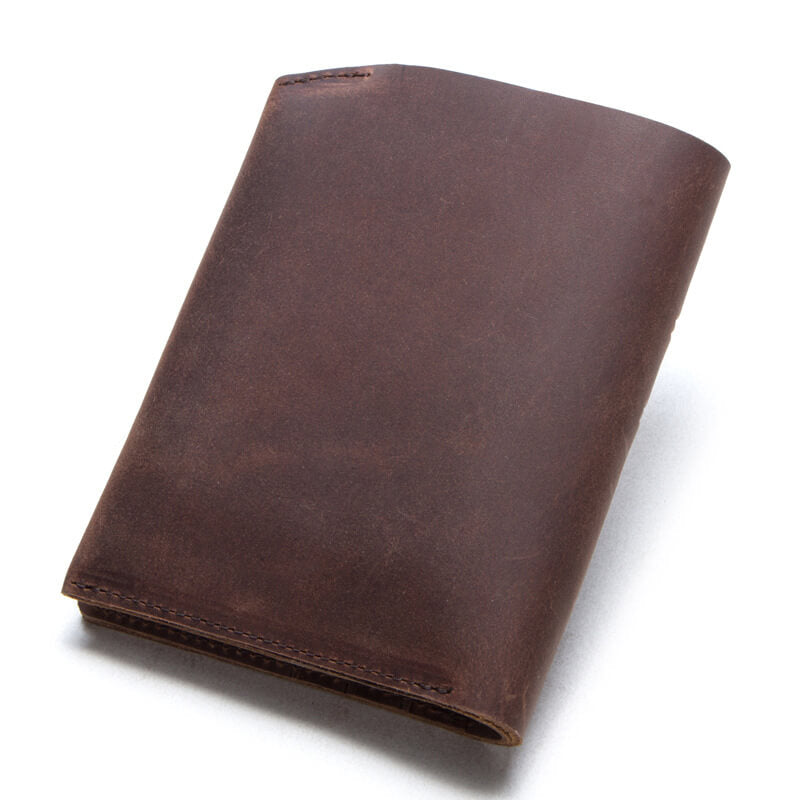 Geldbörse Herren Leder kleines Portemonnaie für Hosentasche Hochformat Brieftasche