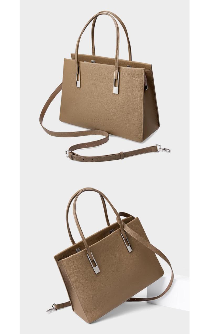 Handtasche große Damen Schultertasche Leder Tote Tasche