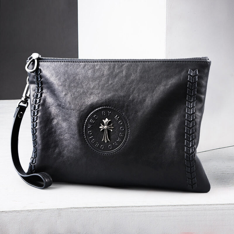 clutch weiches leder