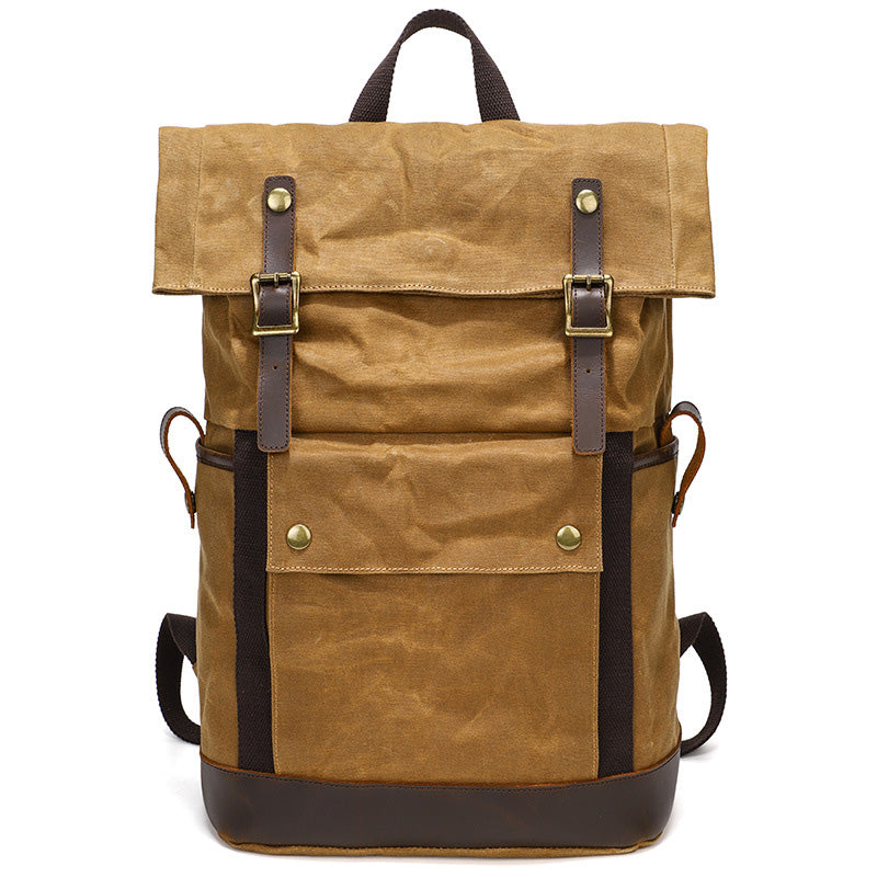 rucksack herren braun