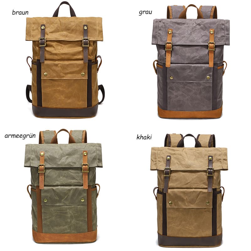 roll top rucksack herren laptop
