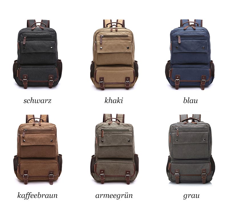 rucksack herren canvas