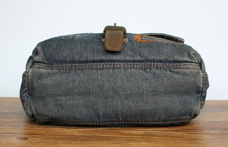 Herren Umhängetasche Jeans Denim Messenger Tasche