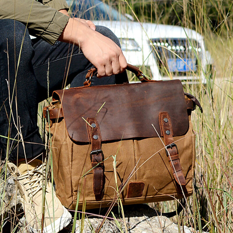 kuriertasche segeltuch
