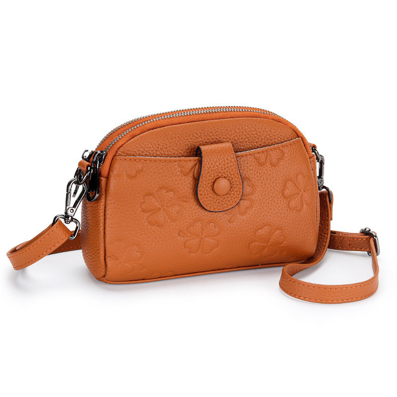 umhängetasche damen braun vintage