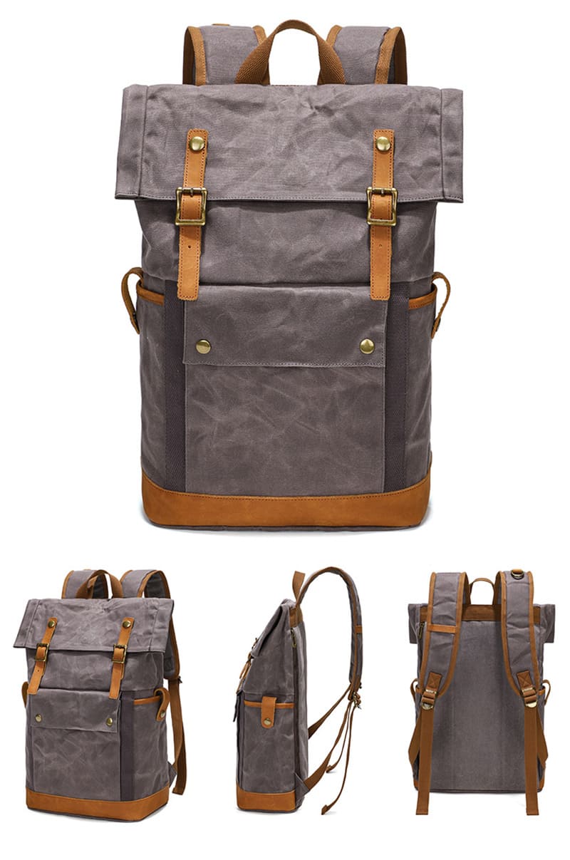 herren rucksack rolltop