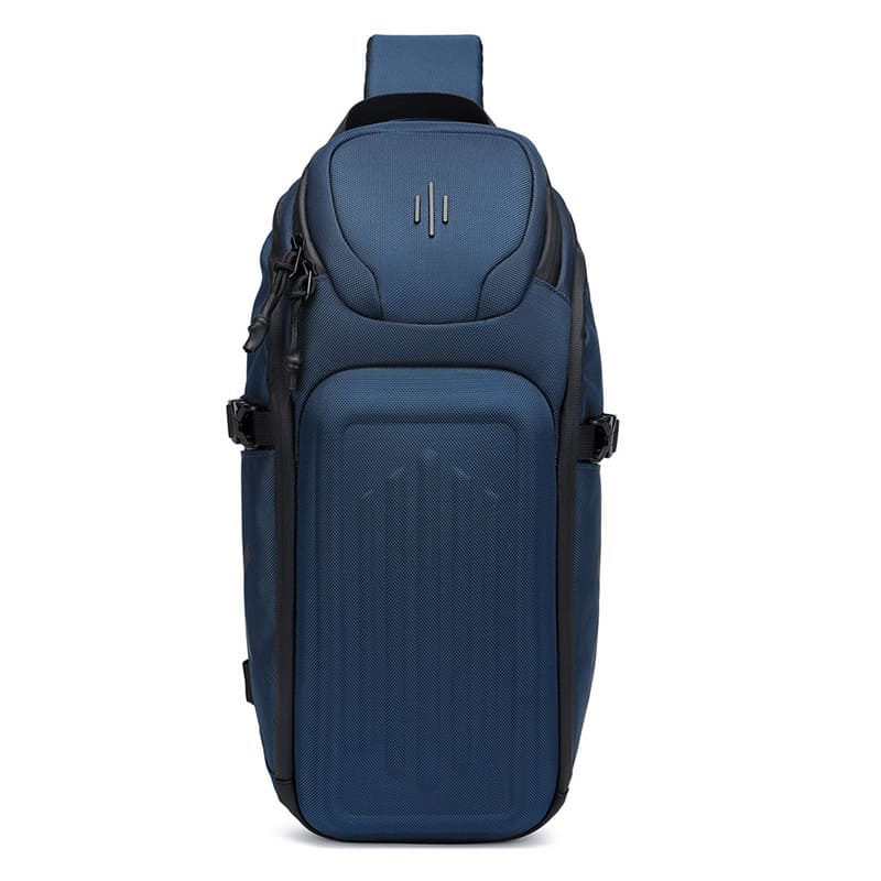 brusttasche blau