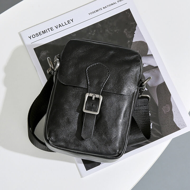 handytasche leder schwarz